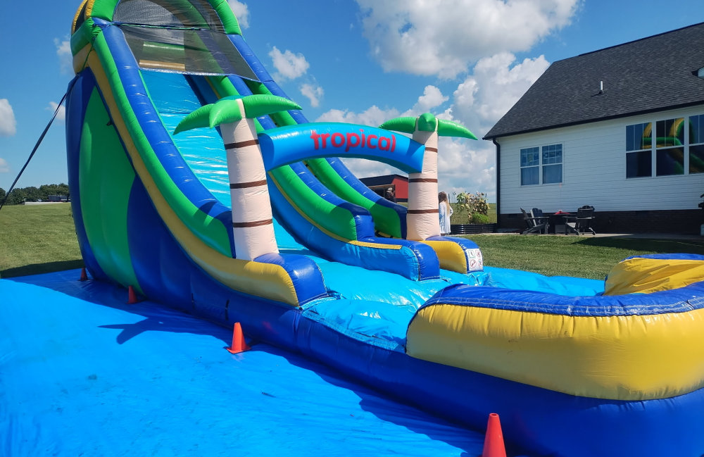 Image 3 of 22ft Tropical Slide