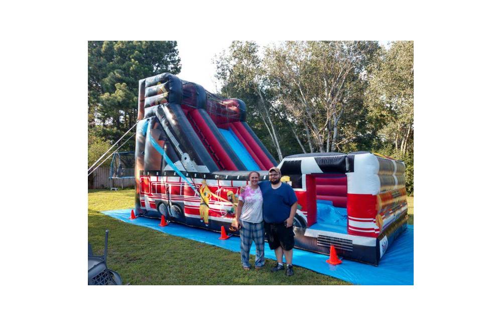 Image 6 of 22ft Fire Truck Slide