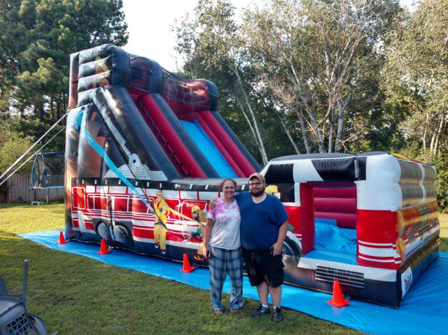 Image 9 of 22ft Fire Truck Slide