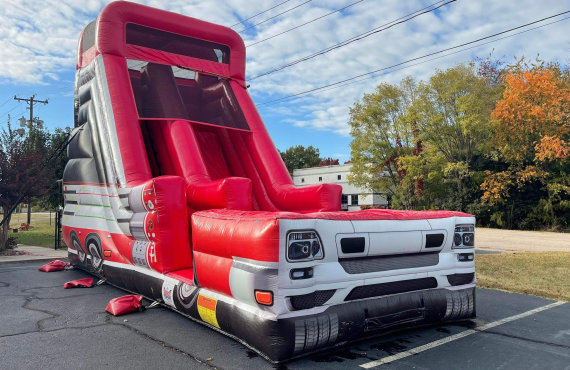 Image 5 of 22ft Fire Truck Slide