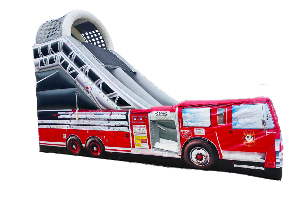 Image 1 of 16ft Fire Truck Slide