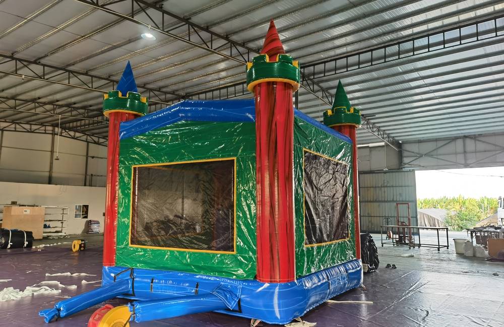 Image 7 of Themed Multi-Color Bounce House