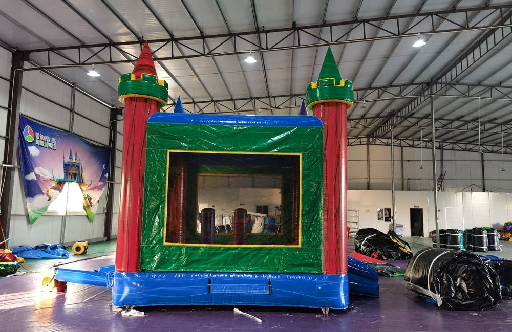 Image 8 of Themed Multi-Color Bounce House