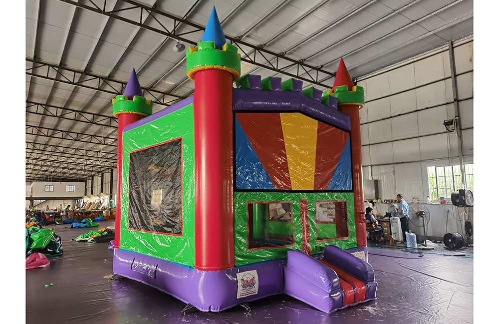 Image 1 of Themed Rainbow Bounce House