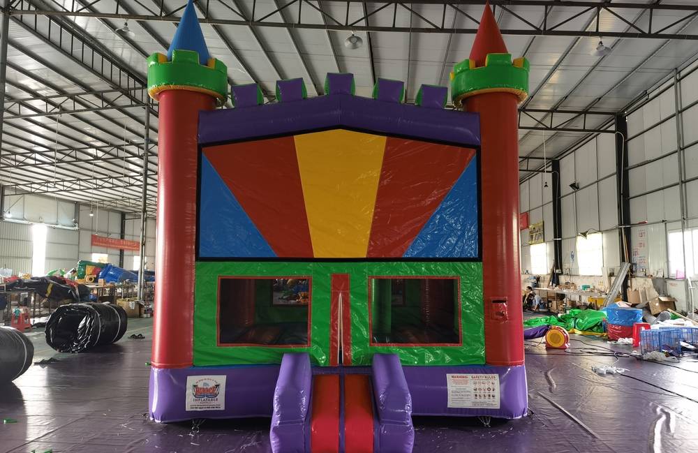 Image 4 of Themed Rainbow Bounce House