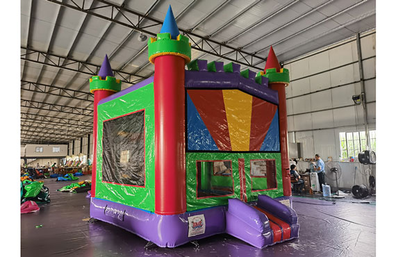 Image 9 of Themed Rainbow Bounce House