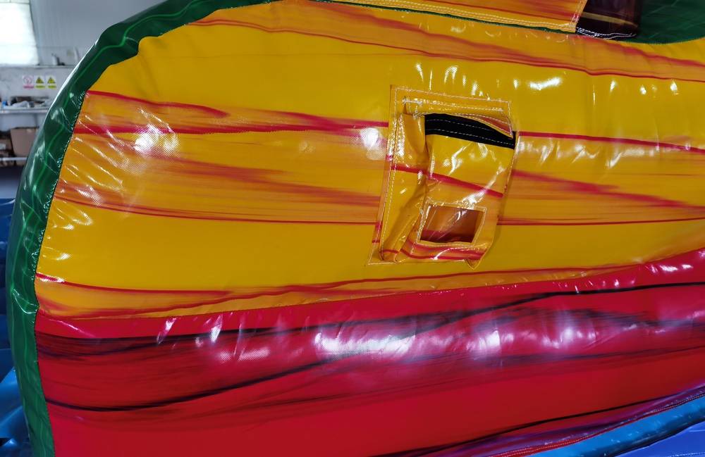 Image 2 of 20ft Single Lane Slide with Bounce House
