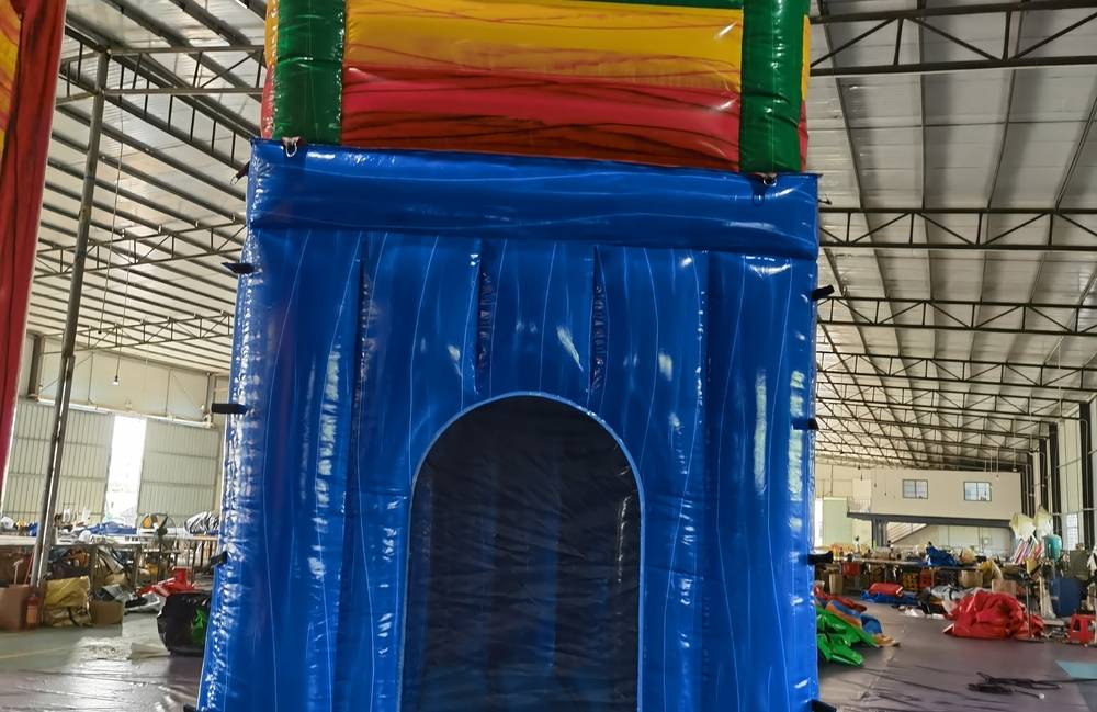 Image 9 of 20ft Single Lane Slide with Bounce House