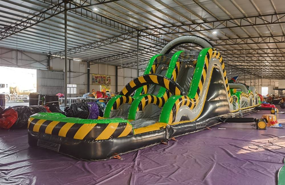 Image 3 of 65ft Toxic Obstacle Course
