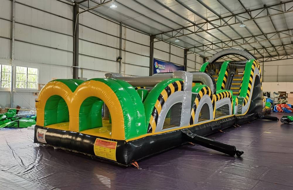 Image 5 of 65ft Toxic Obstacle Course