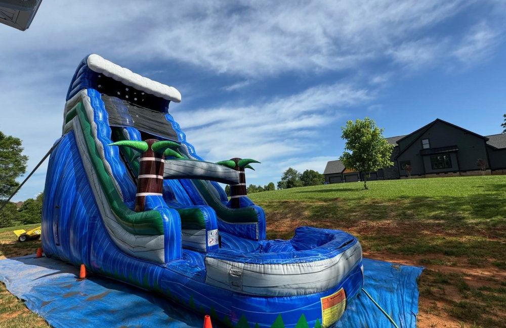 Image 5 of 23ft Blue Lagoon Slide