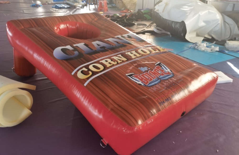 Image 5 of Giant Inflatable Cornhole Game