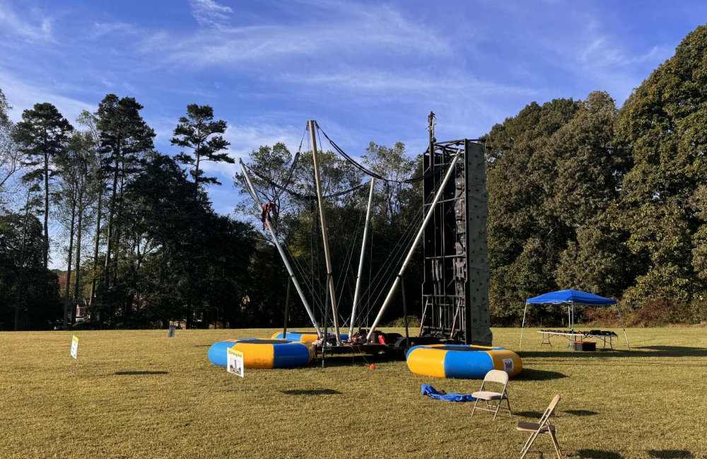 Image 3 of Rock Climbing Wall & Bungie Jump Combo 