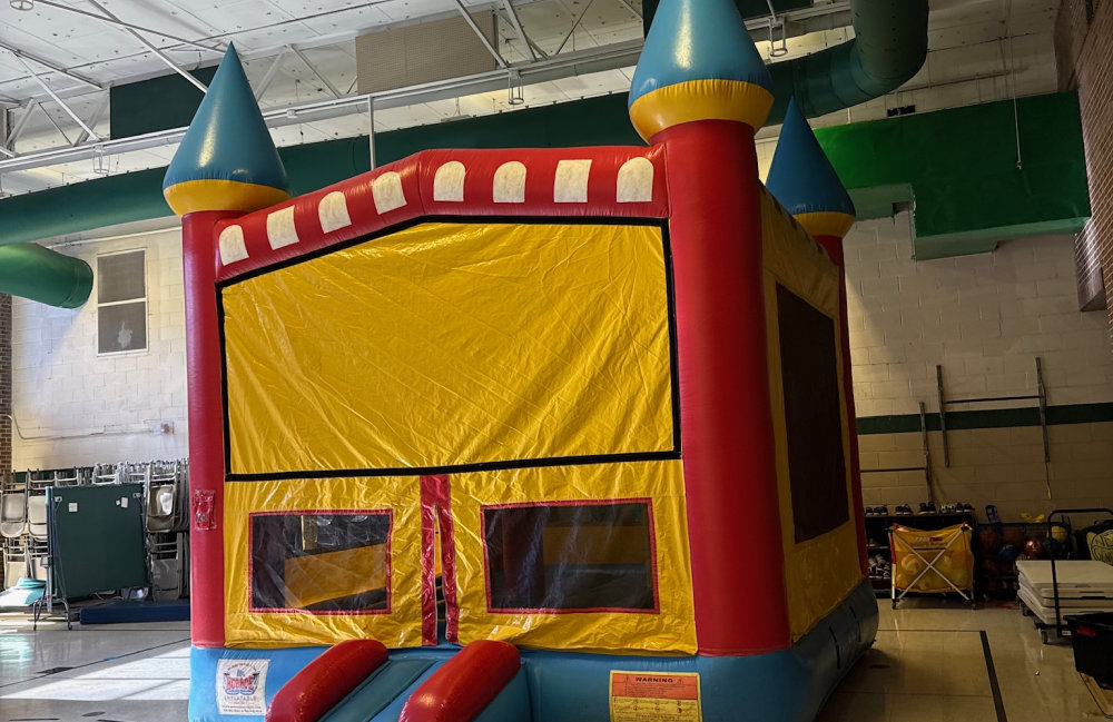Image 5 of Themed Red/Blue Bounce House