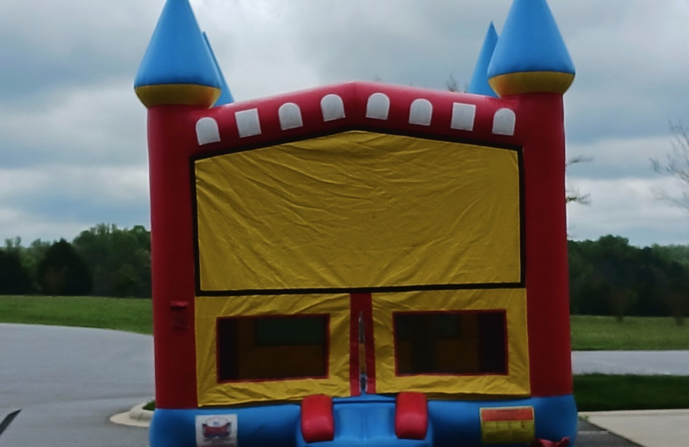 Image 7 of Themed Red/Blue Bounce House