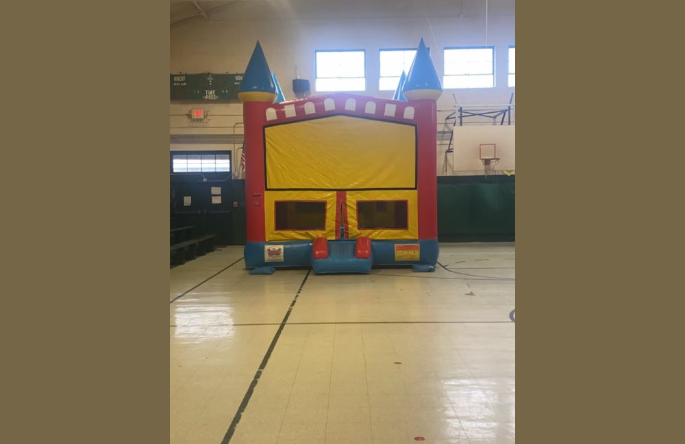 Image 9 of Themed Red/Blue Bounce House