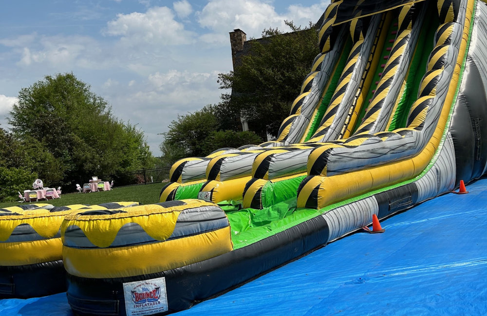 Image 2 of 27ft Dual Lane Toxic Slide