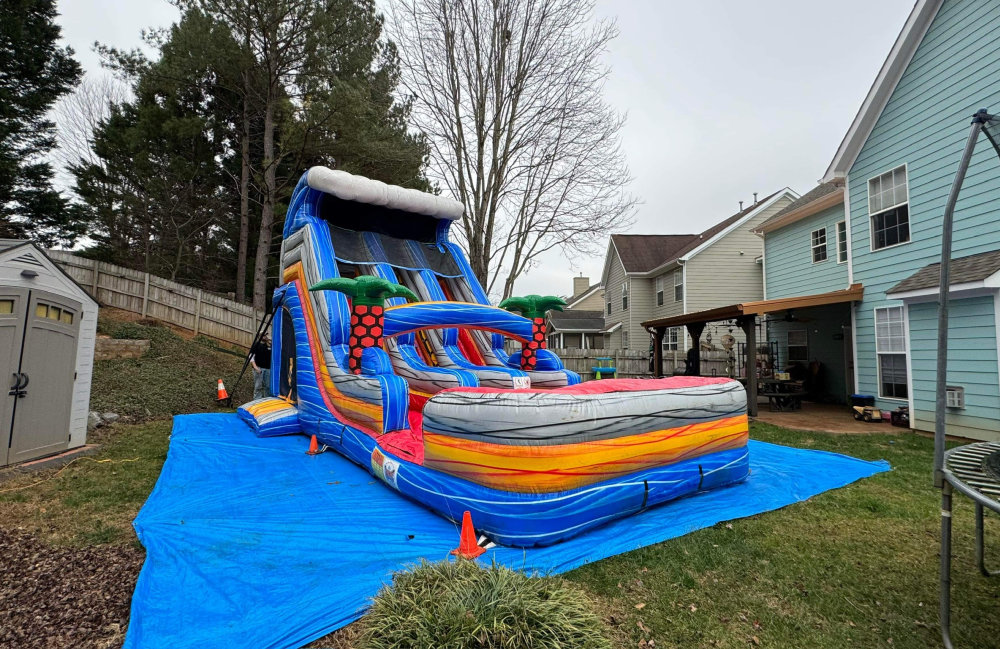 Image 6 of 20ft Dual Slide/Large Bounce House