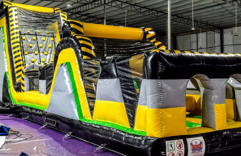 Image 2 of 65ft Green Machine Obstacle Course