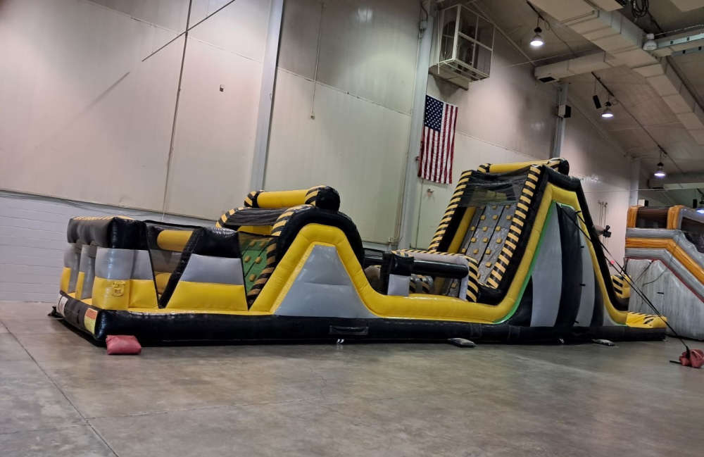 Image 5 of 65ft Green Machine Obstacle Course