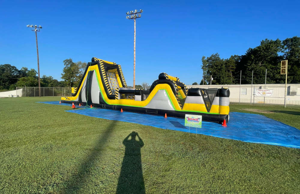 Image 6 of 65ft Green Machine Obstacle Course