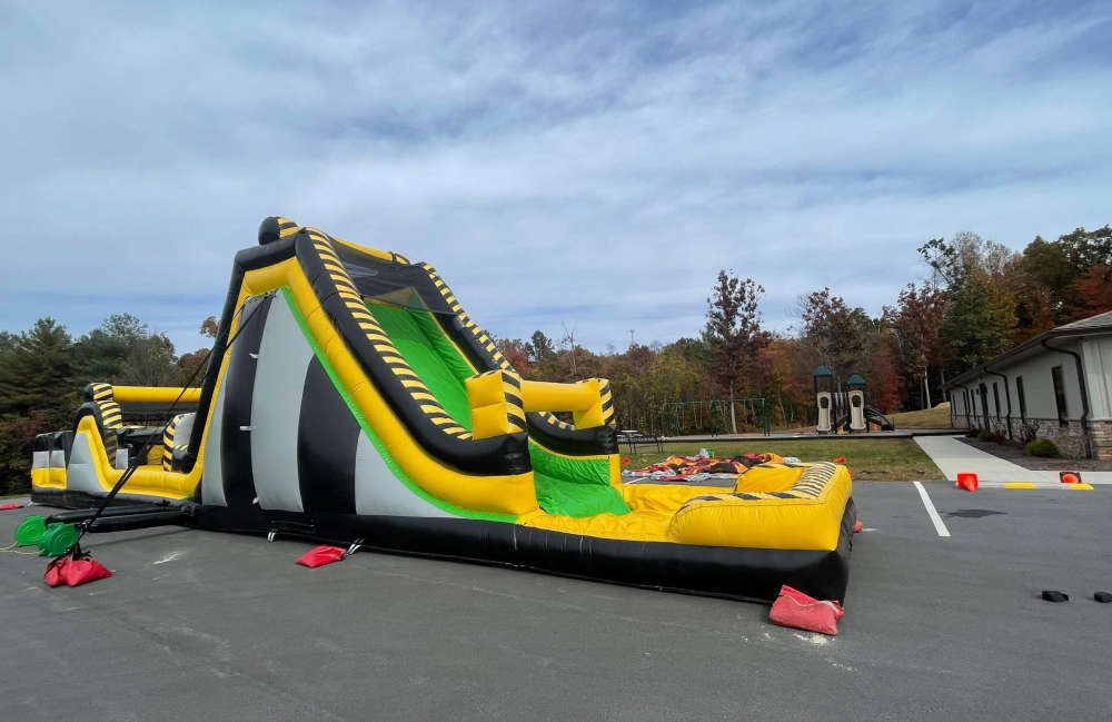 Image 8 of 65ft Green Machine Obstacle Course