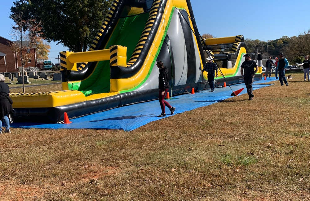 Image 9 of 65ft Green Machine Obstacle Course