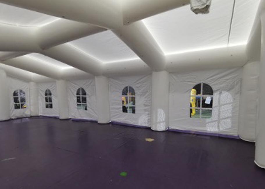 Image 4 of 20x40' White Inflatable Tent