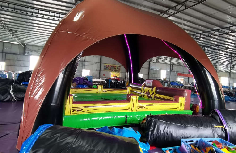 Image 1 of Brown 24ft Dome Tent