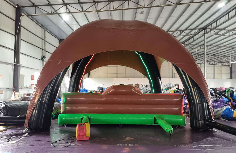 Image 2 of Brown 24ft Dome Tent