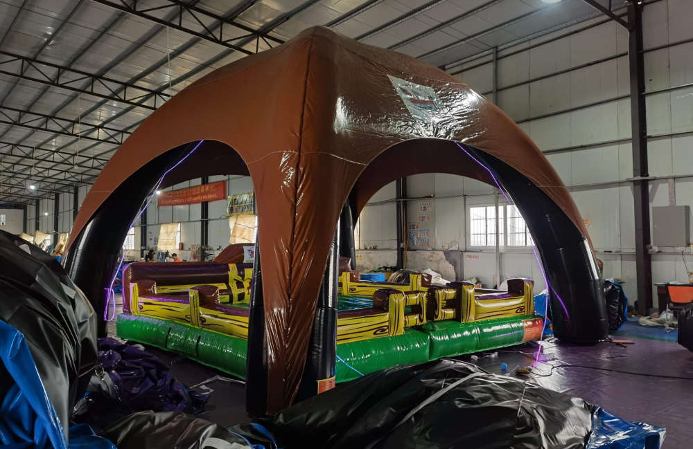 Image 3 of Brown 24ft Dome Tent