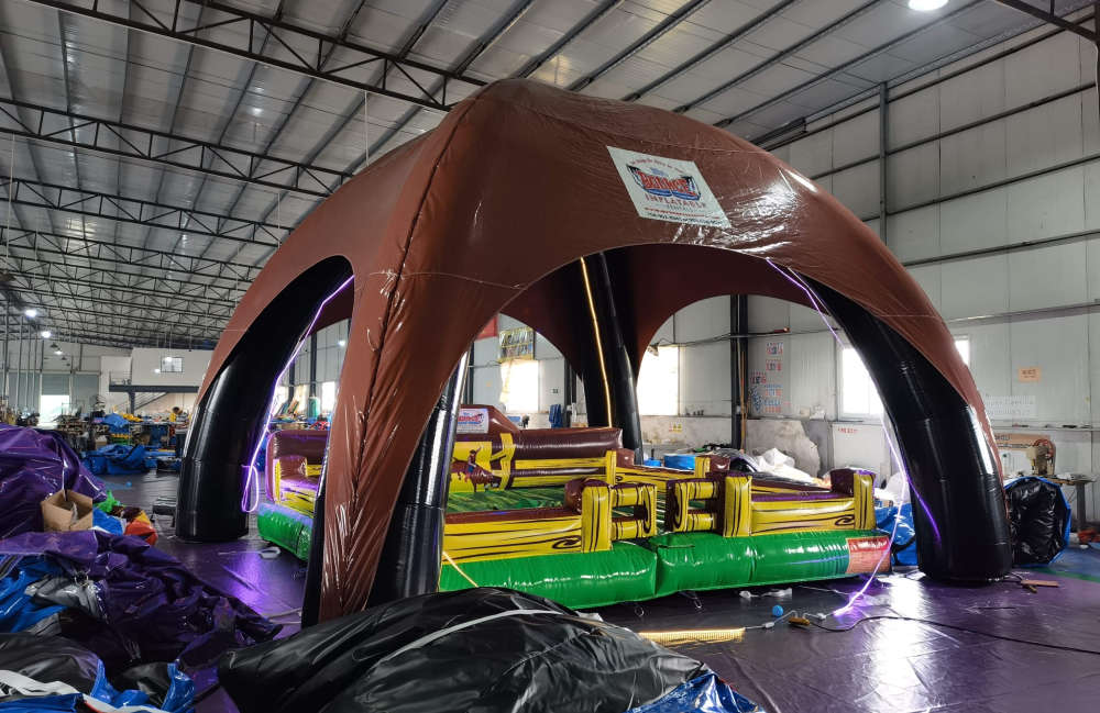 Image 4 of Brown 24ft Dome Tent