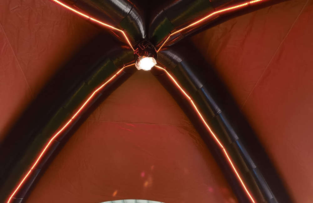 Image 5 of Brown 24ft Dome Tent