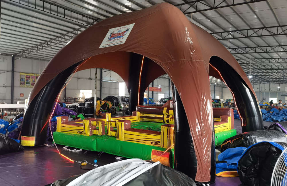 Image 6 of Brown 24ft Dome Tent