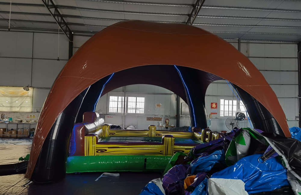 Image 7 of Brown 24ft Dome Tent