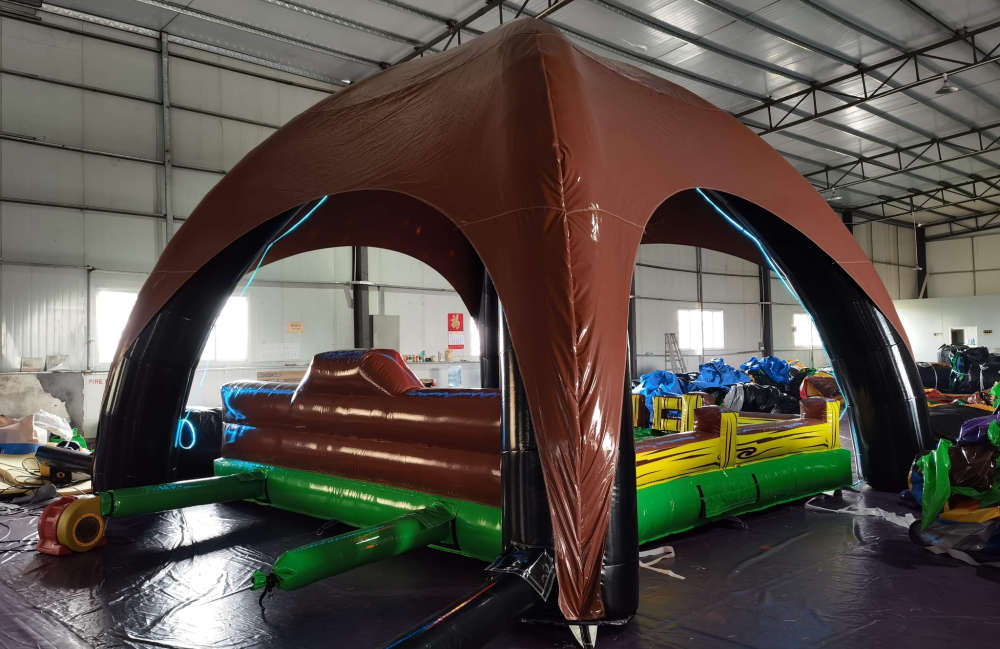 Image 8 of Brown 24ft Dome Tent