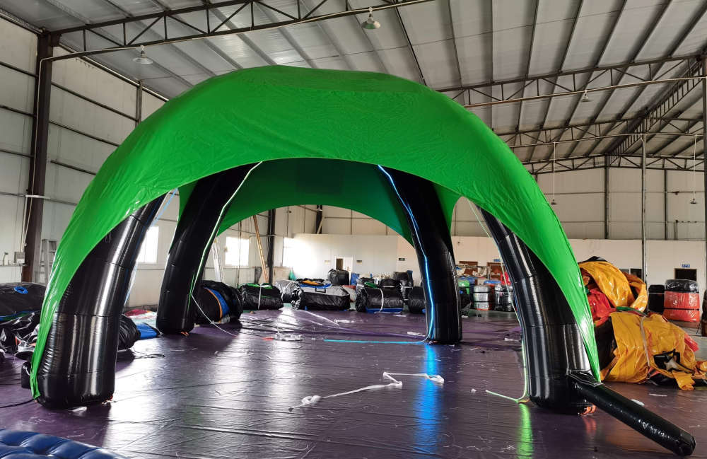 Image 2 of Green 24ft Dome Tent