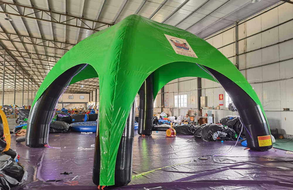 Image 3 of Green 24ft Dome Tent