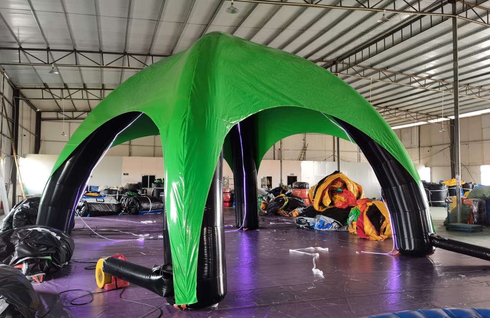 Image 4 of Green 24ft Dome Tent