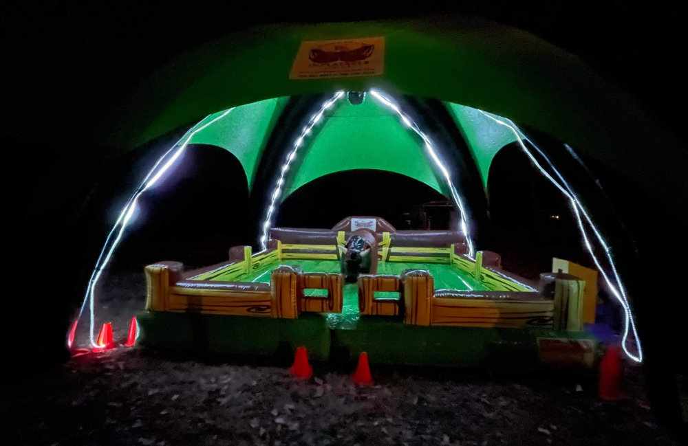 Image 8 of Green 24ft Dome Tent