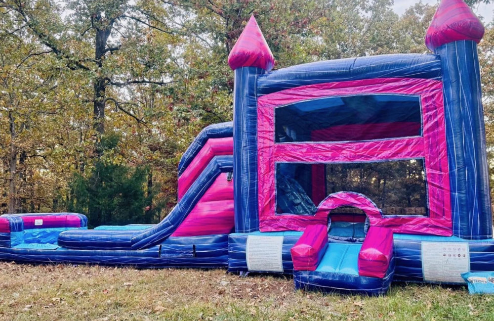 Image 1 of Themed Purple Blue Marble Combo