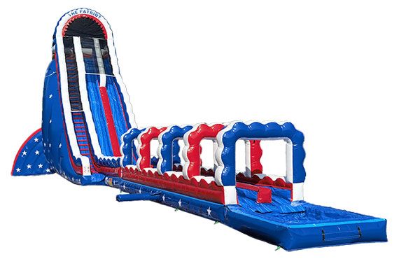 40ft Patriot Dual Lane Super Slide