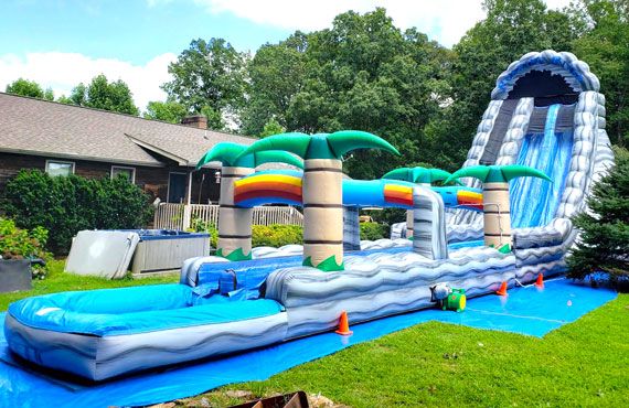 30ft Roaring River Dual Lane Slide